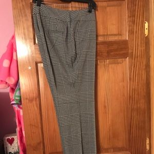 Banana Republic plaid dress pants